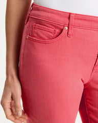 Chico's | Girlfriend Slim Capri Jeans/ Calypso Coral