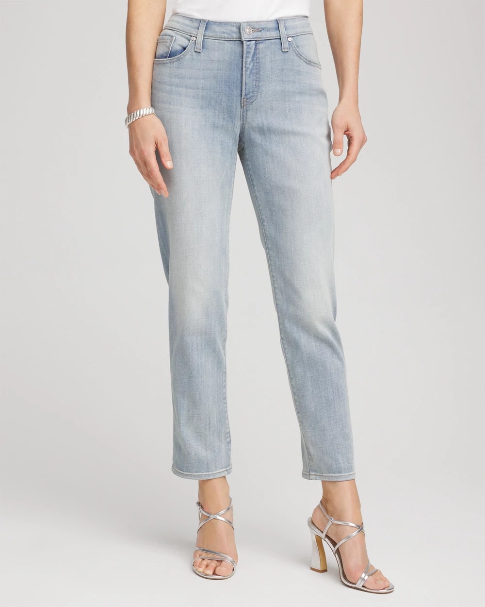 Chico's | Girlfriend Slim Cropped Jeans/ Shasta Indigo
