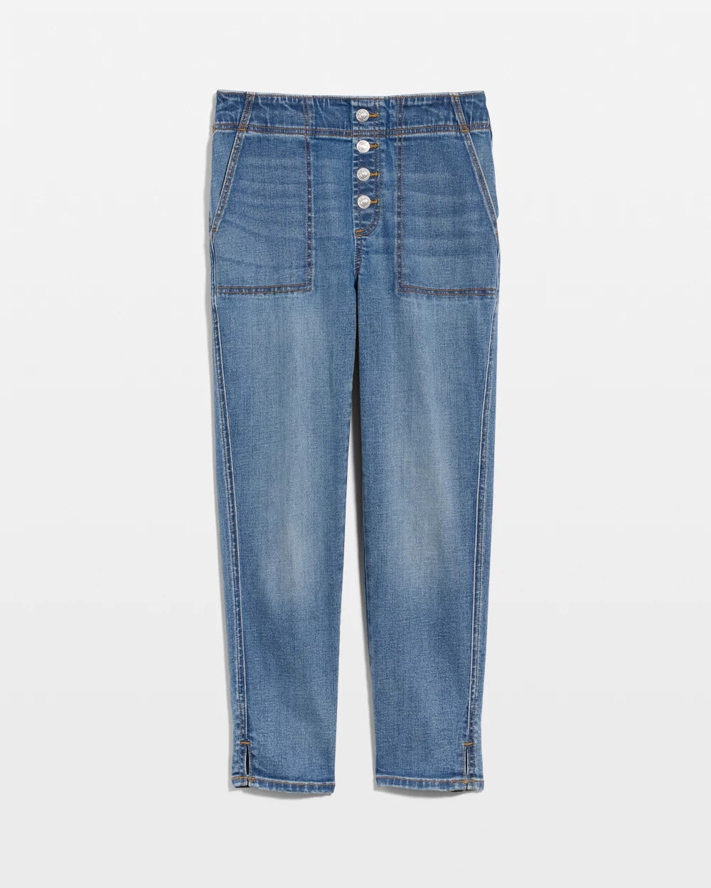 Chico's | Pull-On 22" Capri Jeans/ Aquaria Indigo