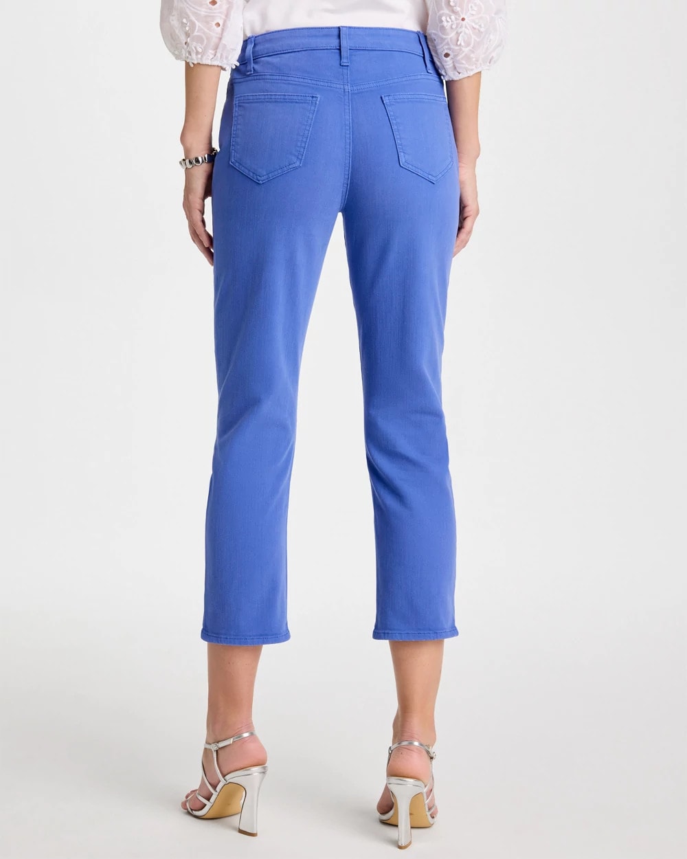 Chico's | Girlfriend Slim Cropped Jeans/ Amparo Blue