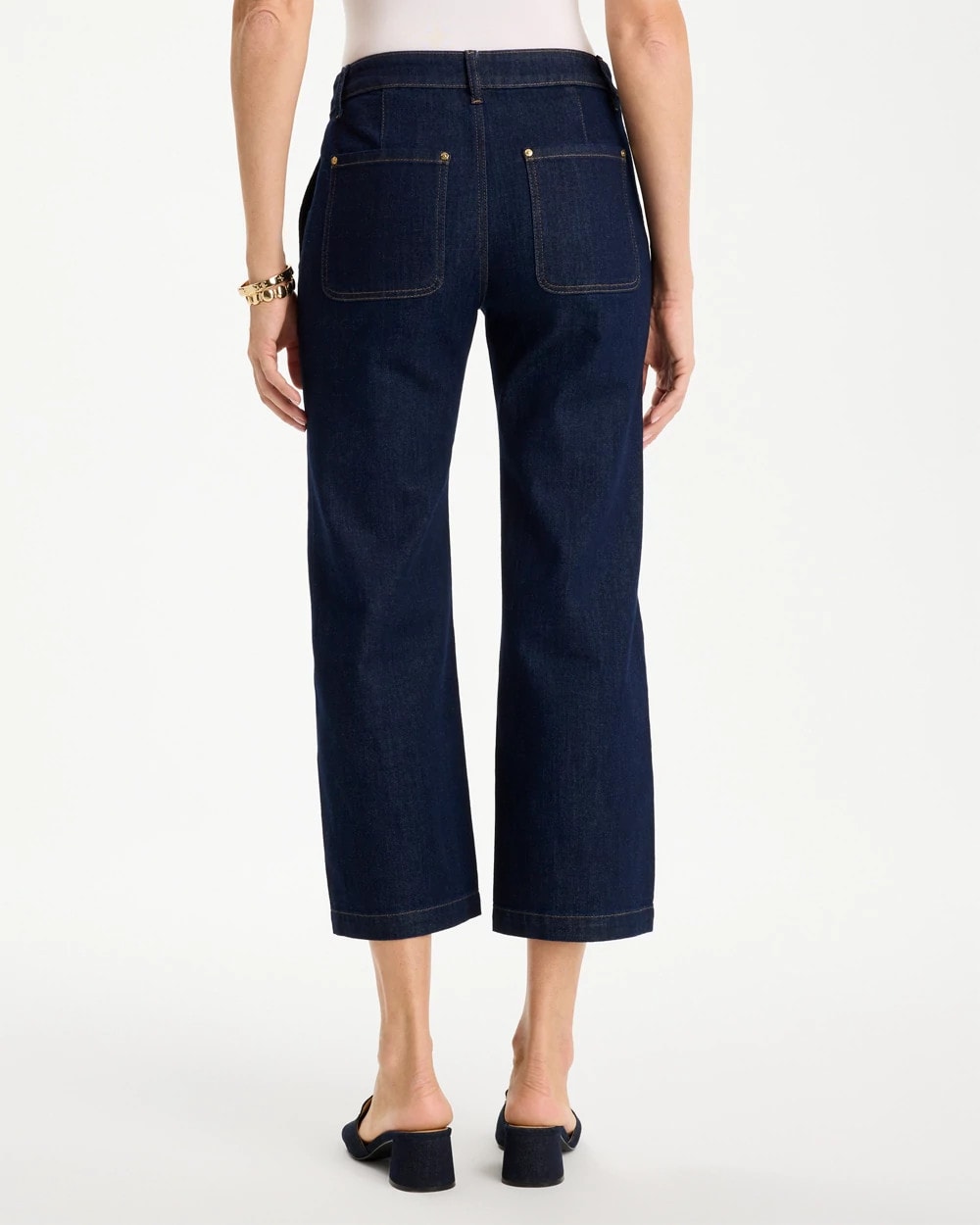 Chico's | Straight Crop Trouser Jeans/ Cedar Rinse