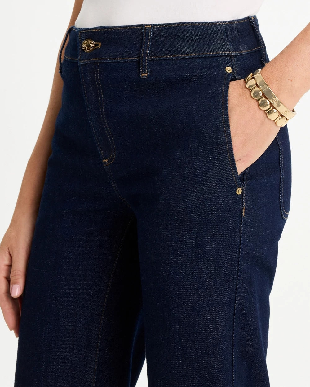 Chico's | Straight Crop Trouser Jeans/ Cedar Rinse