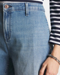 Chico's | Denim Trouser Shorts/ Monaco Indigo