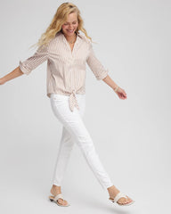 Chico's | Pull-On Ankle Jeggings/ Alabaster