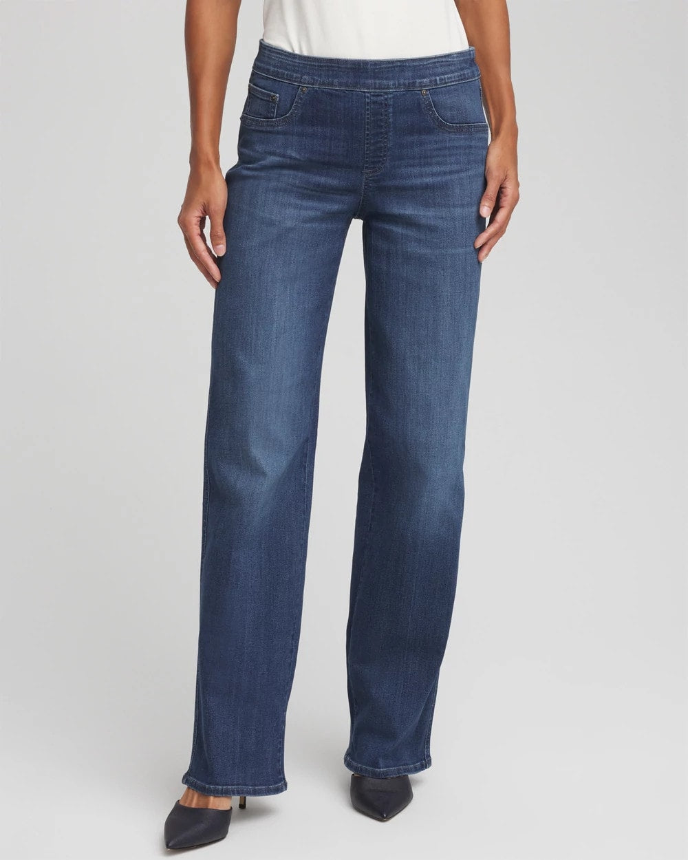 Chico's | Pull On Wide Jean/ Aleah Indigo