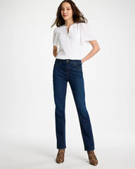 Chico's | Girlfriend Slim Full-Length Jeans/ Dark Sapphire Indigo