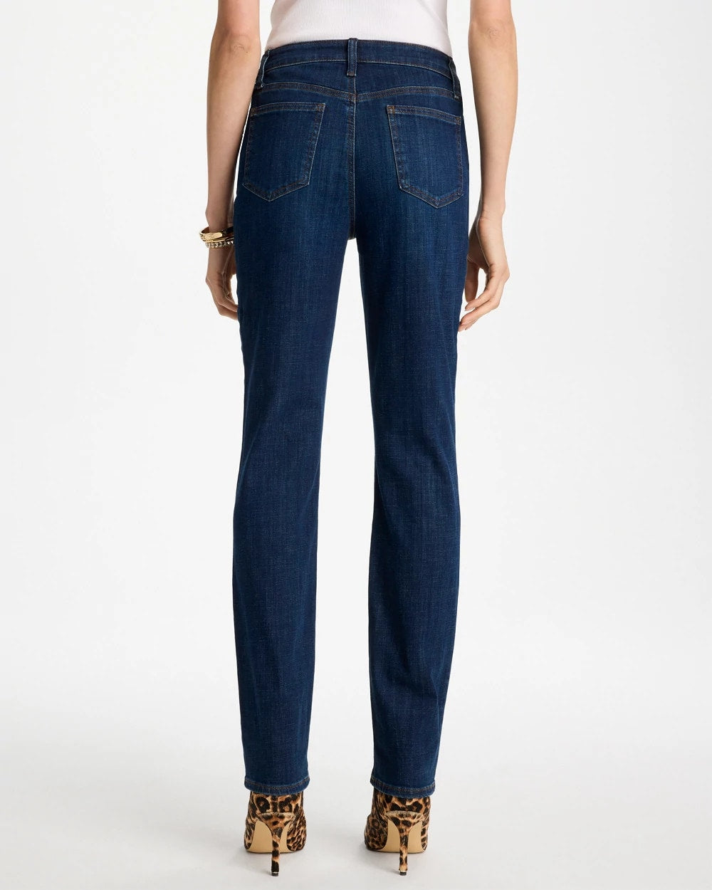 Chico's | Girlfriend Slim Full-Length Jeans/ Dark Sapphire Indigo