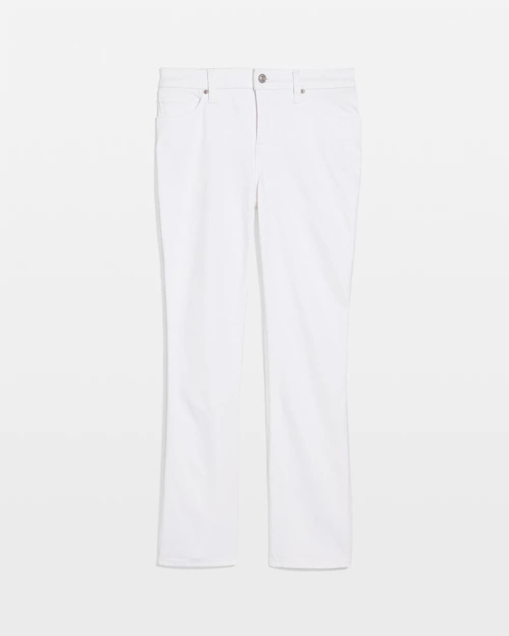 Chico's | Cropped Girlfriend Kick Flare Jeans/ Alabaster