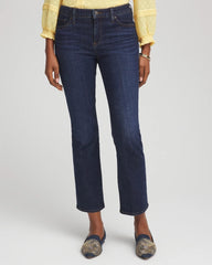 Chico's | Girlfriend Kick Flare Jeans/ Dark Sapphire Indigo