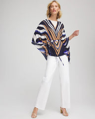 Chico's | Seeded Pull-On Wide-Leg Jeans/ Natural Seeded