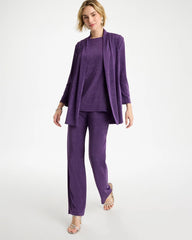 Chico's | Travelers™ Pleat Front Jacket/ Rich Amethyst