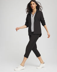 Chico's | Zenergy® UPF Zip Front Jacket/ Black