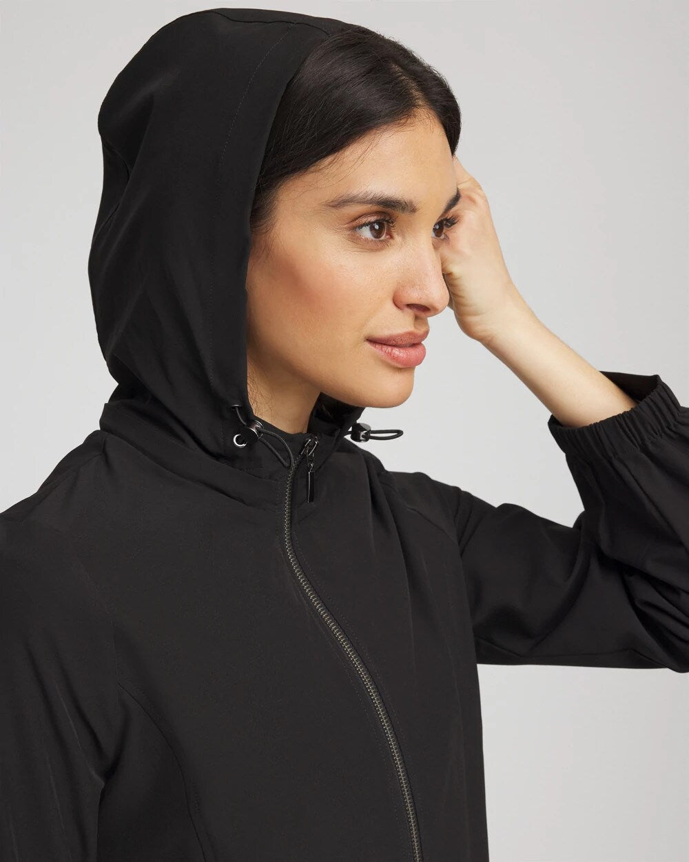 Chico's | Zenergy® UPF Zip Front Jacket/ Black