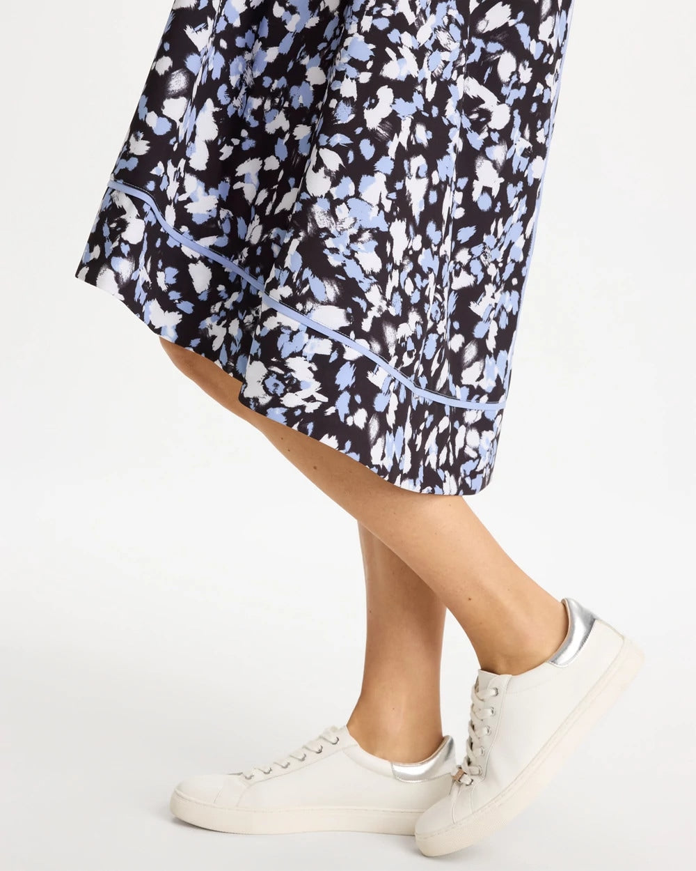 Chico's | Zenergy® UPF Posh Dots Midi Dress/ Blue Muse