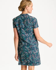 Chico's | Zenergy® UPF Contrast Trim Dress/ Topanga Green