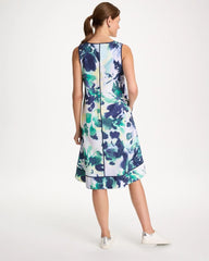 Chico's | Zenergy® UPF Floral Midi Dress/ Topanga Green