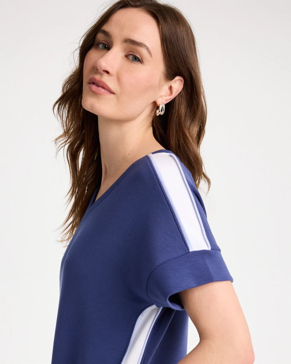 Chico's | Zenergy® Soft Contrast Dress/ Starlit Navy