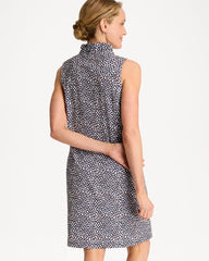 Chico's | Zenergy® UPF Ruffle Dress/ Passport Blue
