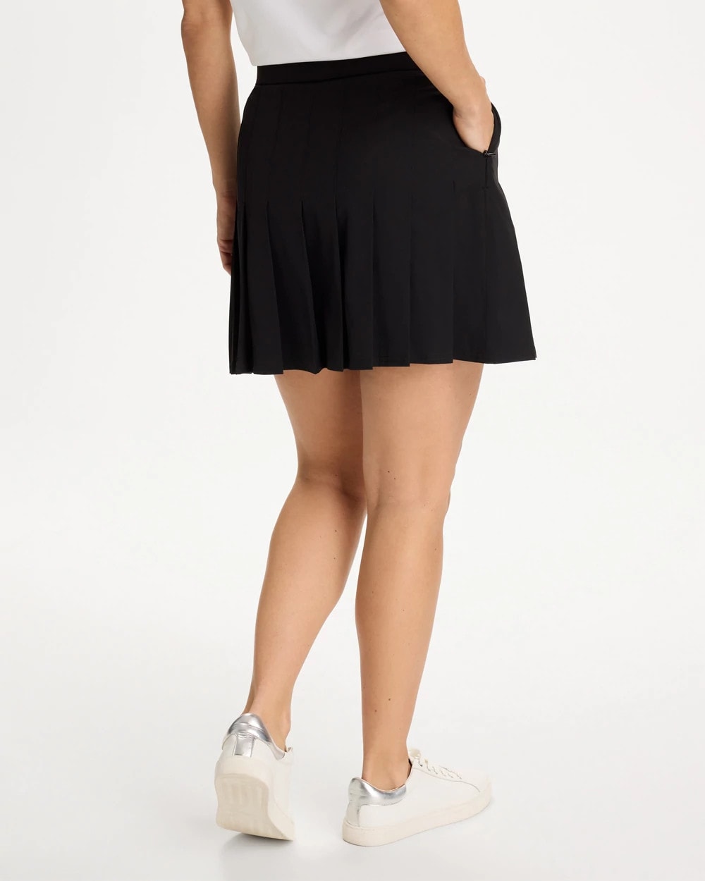 Chico's | Zenergy® UPF Pleated Skort/ Black