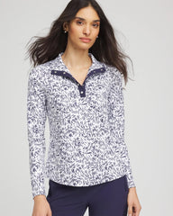 Chico's | Zenergy® UPF Palma Pullover/ Passport Blue
