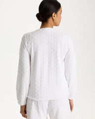 Chico's | Zenergy® Terry Cloth Jacquard Top/ Alabaster