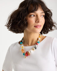 Chico's | Chico's Originals Short Beaded Necklace/ Multi