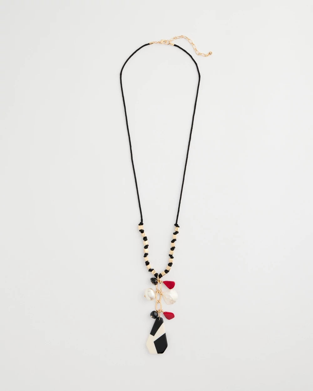 Chico's | Corded Short Pendant Necklace/ Multi