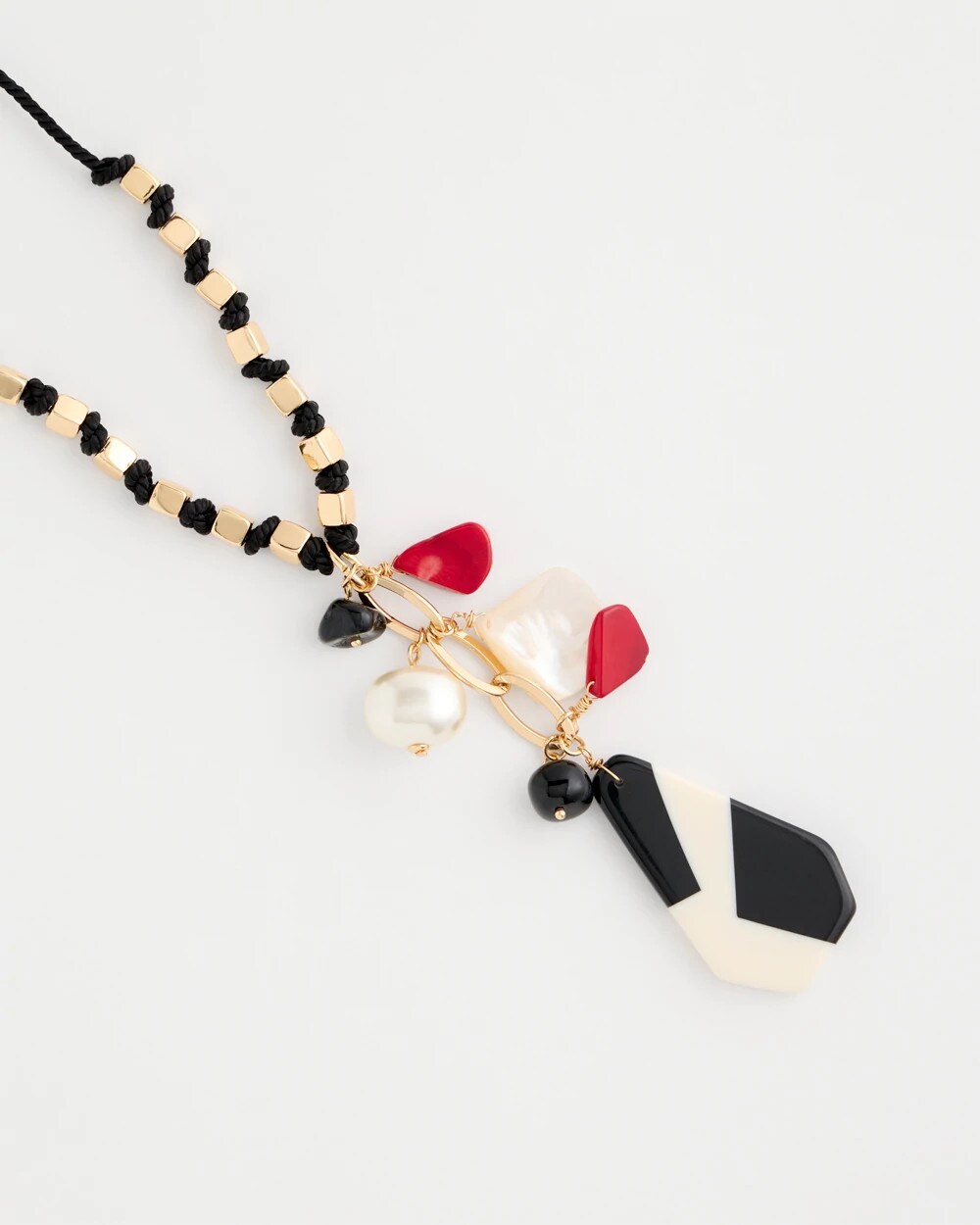 Chico's | Corded Short Pendant Necklace/ Multi