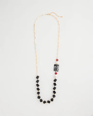 Chico's | Asymmetrical Long Single-Strand Necklace/ Multi