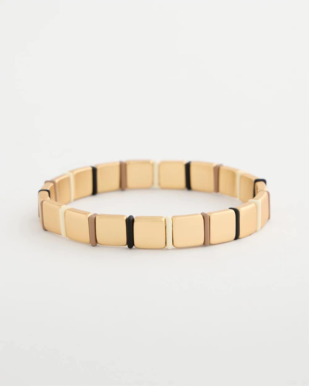 Chico's | Glam Neutral Slice Stretch Bracelet/ Neutral