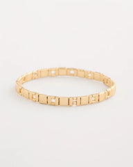 Chico's | Glam Slice Stretch Bracelet/ Gold
