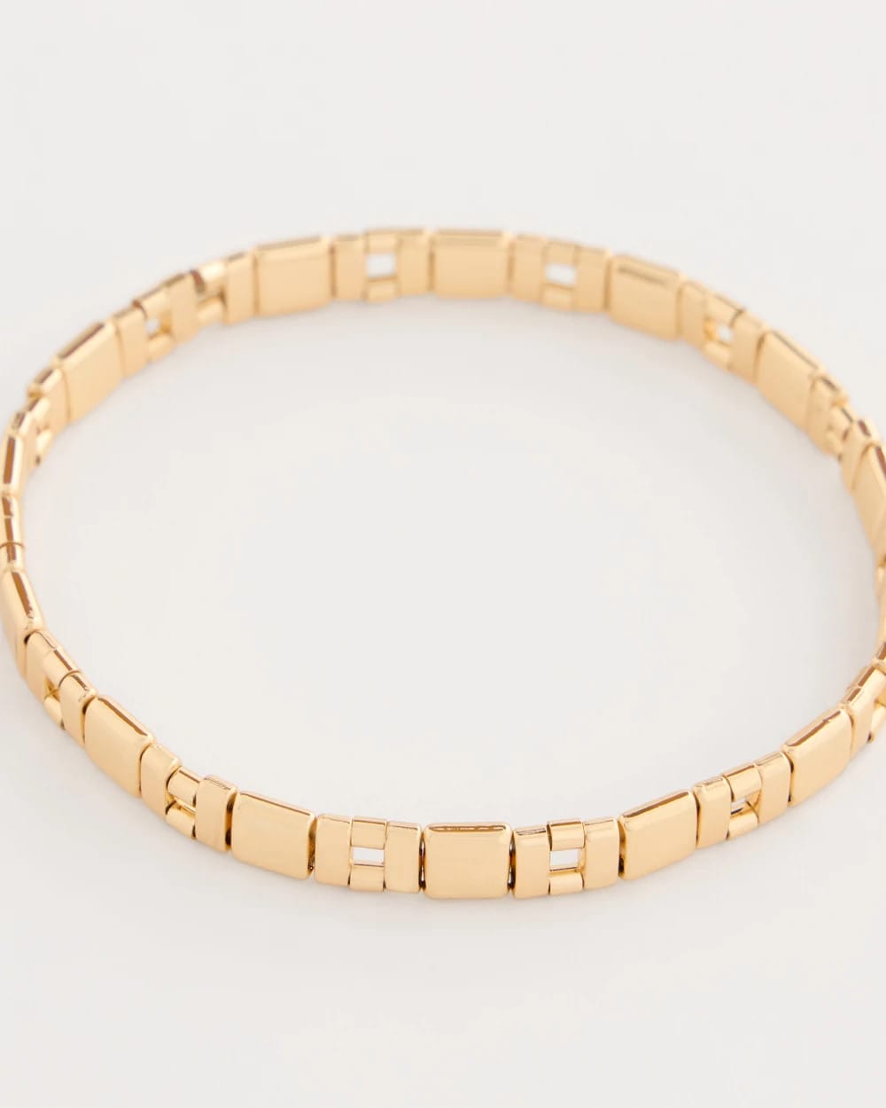 Chico's | Glam Slice Stretch Bracelet/ Gold