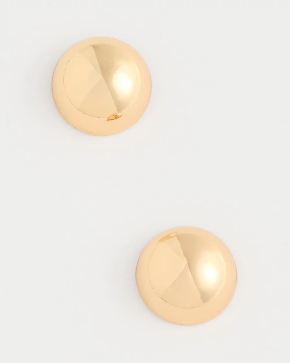 Chico's | Mini Goldtone Sphere Stud Earrings/ Gold