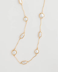 Chico's | Siren Faux Pearl Long Necklace/ Pearl