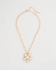 Chico's | Siren Faux Pearl Pendant Necklace/ Pearl