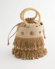 Chico's | Chico's Originals Bamboo Bucket Bag/ Natural
