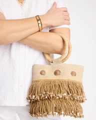 Chico's | Chico's Originals Bamboo Bucket Bag/ Natural