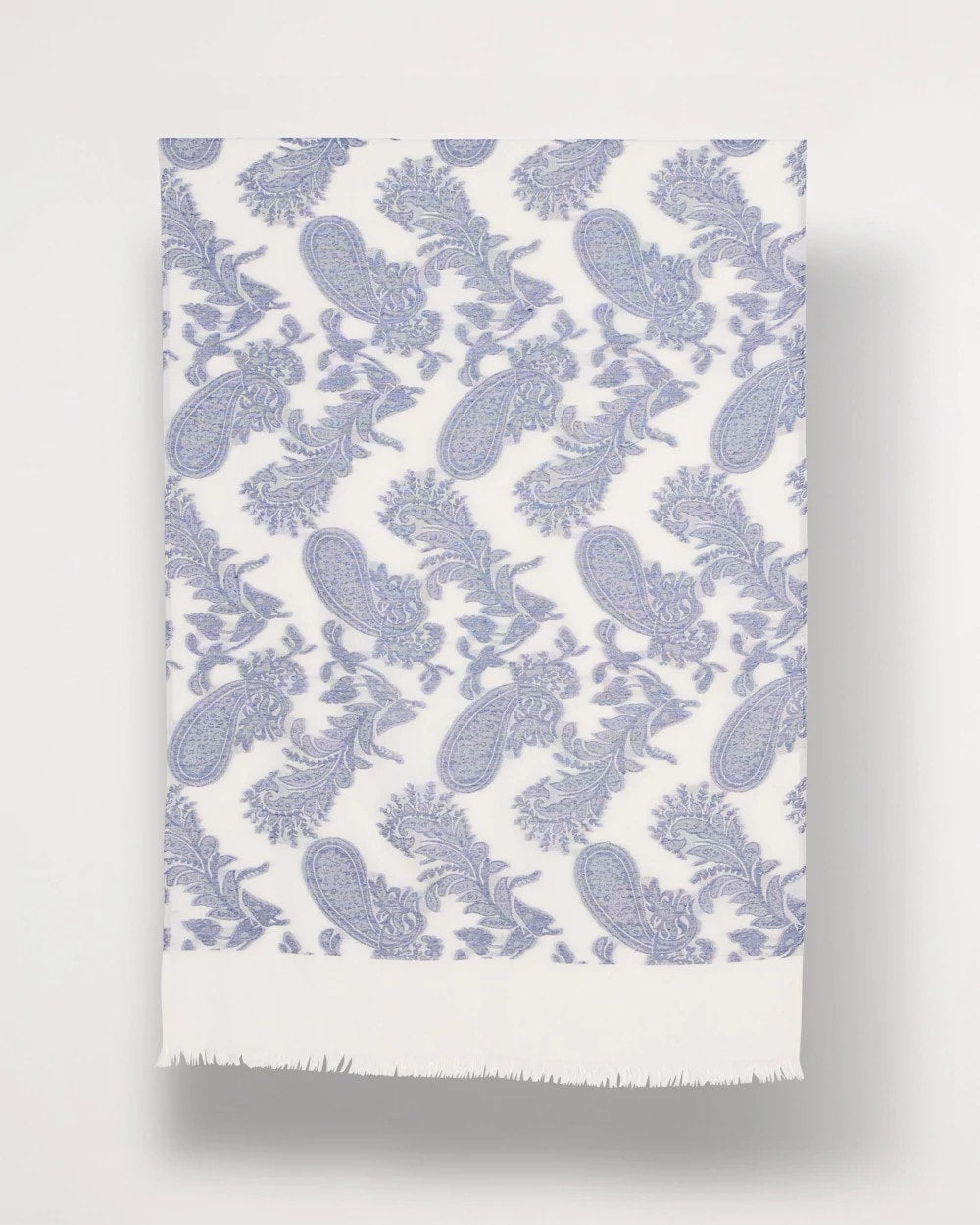 Chico's | Paisley Jacquard Oblong Scarf/ Neutral