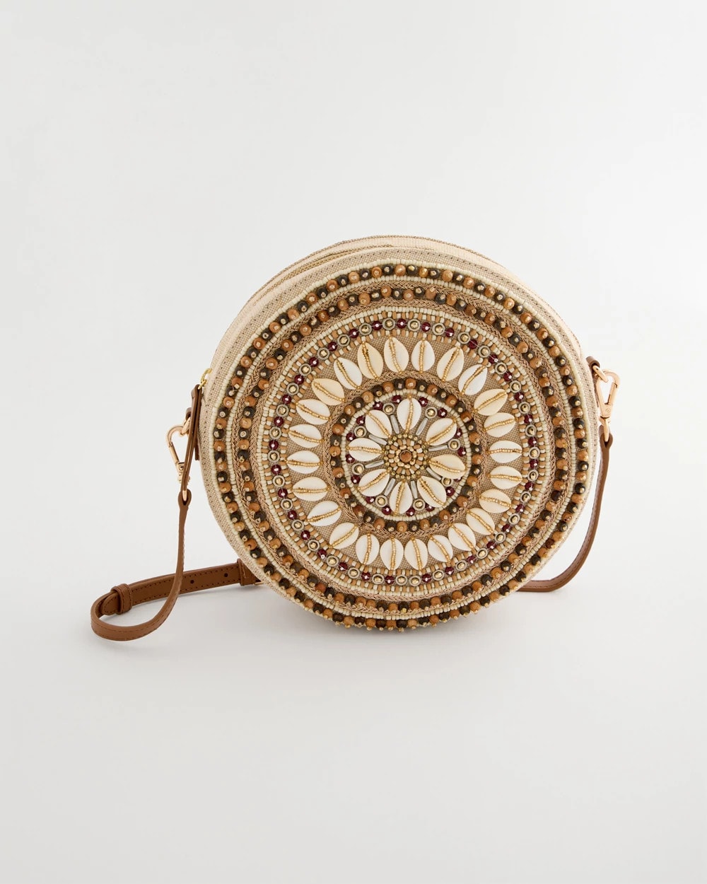 Chico's | Seashell-Inspired Crossbody Bag/ Neutral