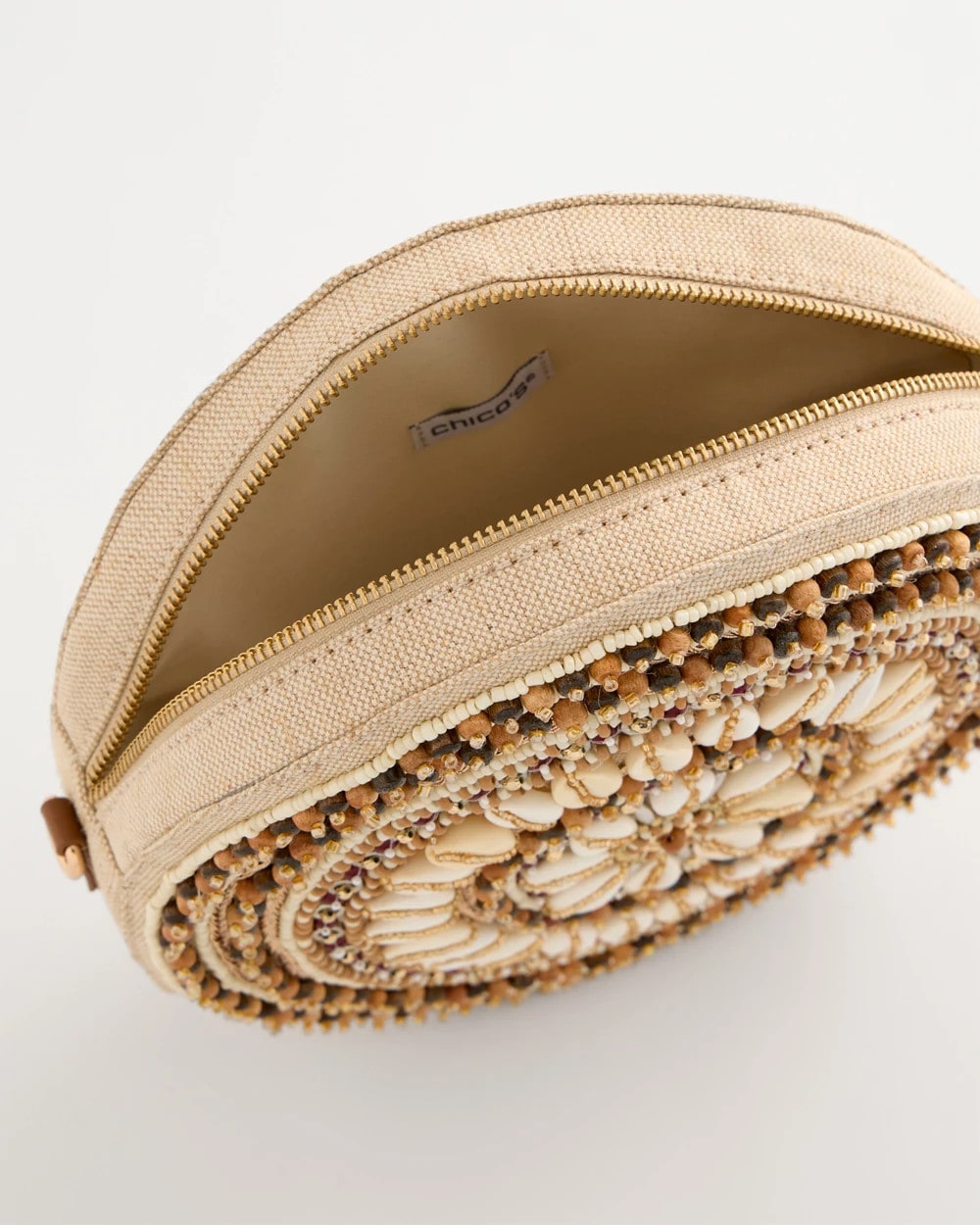Chico's | Seashell-Inspired Crossbody Bag/ Neutral
