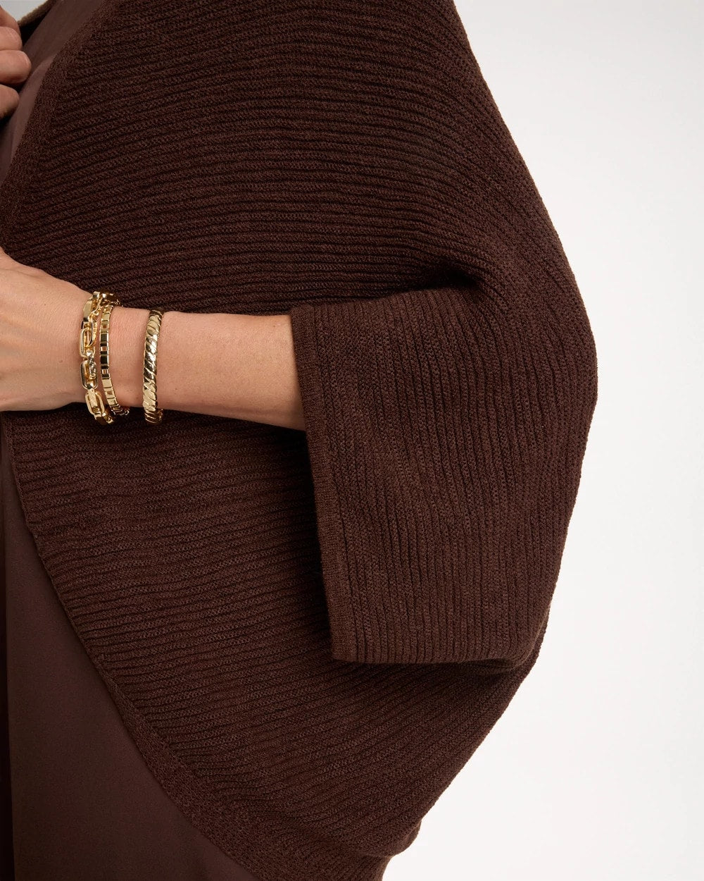 Chico's | Knit Cocoon/ Deep Brown