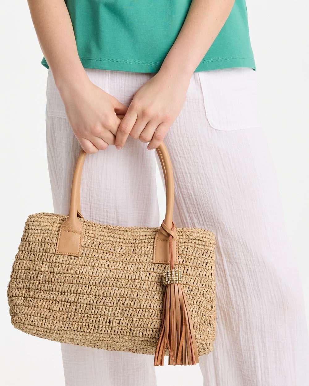 Chico's | Chico's x Romi Tokyo Handbag/ Natural