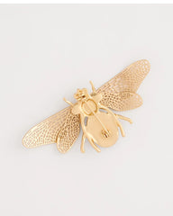 Chico's | Sodalite Stone Pearl Bee Brooch/ Blue