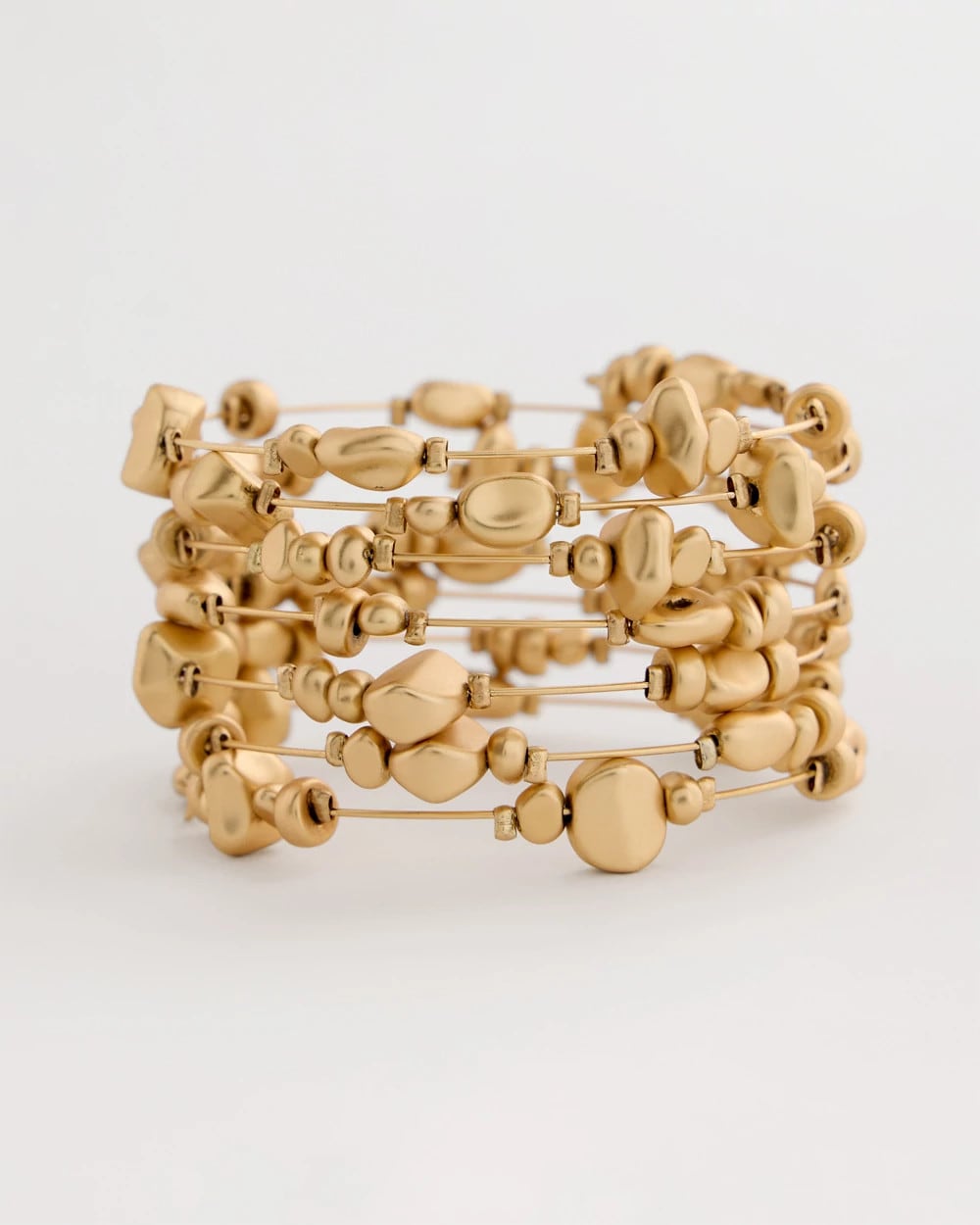 Chico's | Goldtone Coil Bracelet/ Gold