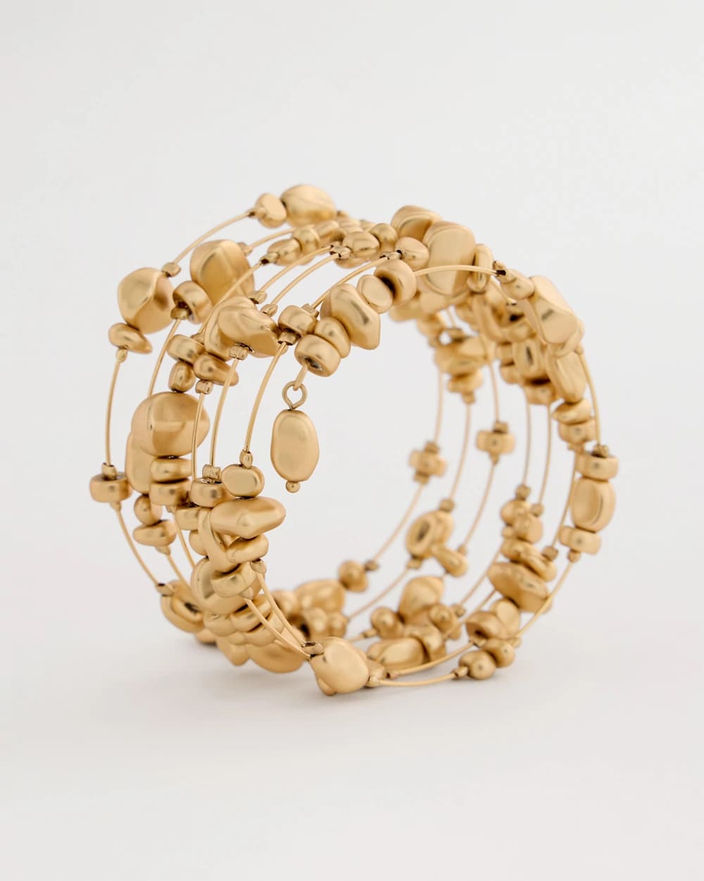 Chico's | Goldtone Coil Bracelet/ Gold