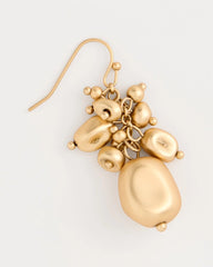 Chico's | Goldtone Cluster Earrings/ Gold