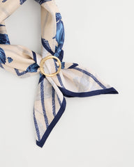 Chico's | Golden Round Scarf Ring/ Gold