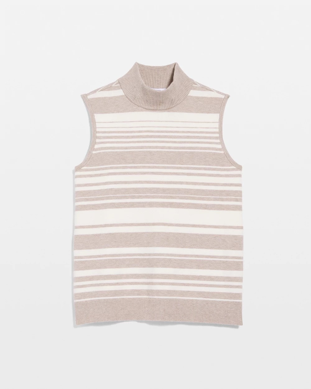 Chico's | Zenergy® Luxe Cashmere-Blend Cap-sleeve Top/ Helium Faux Heather