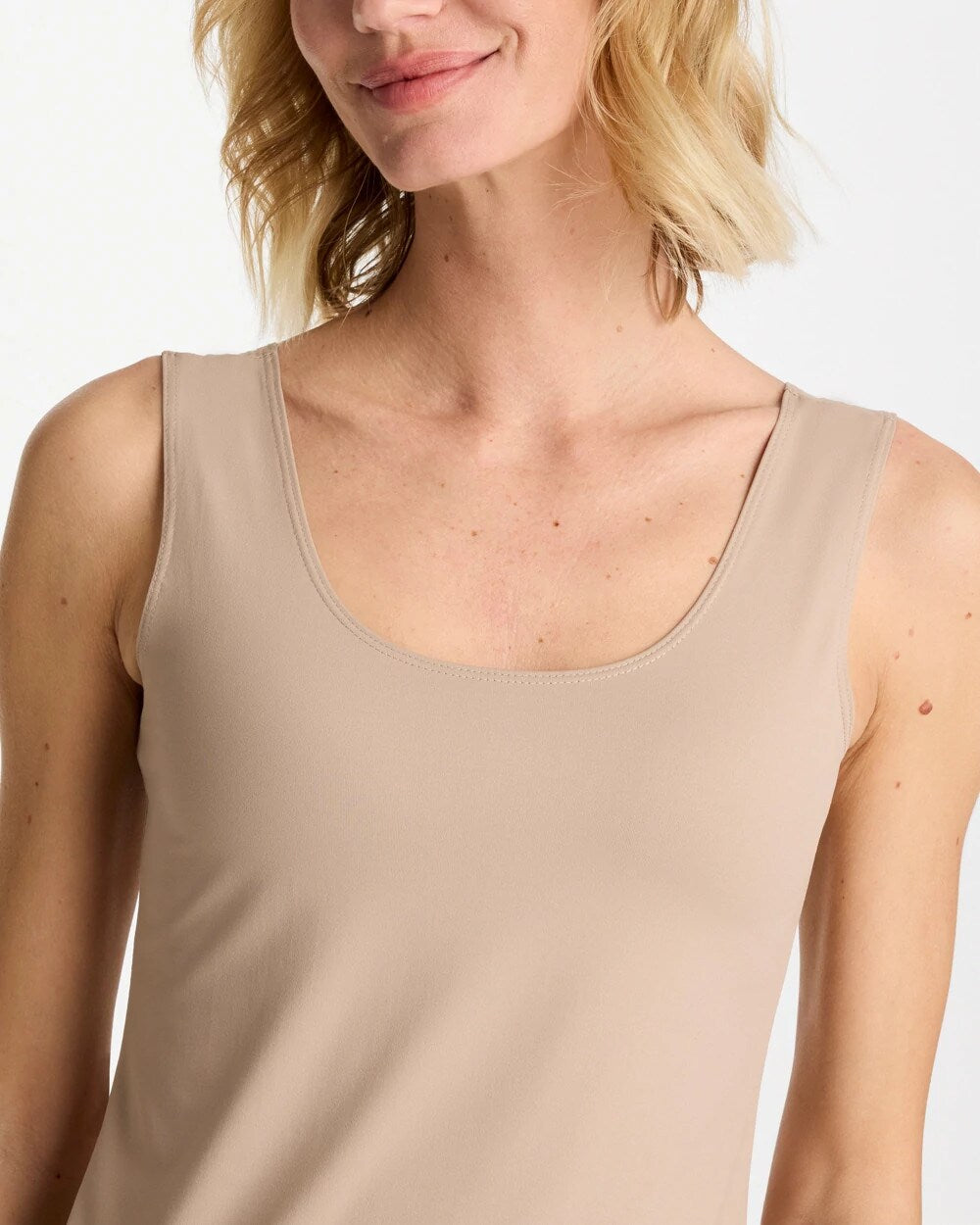 Chico's | Microfiber Tank/ Soft Latte