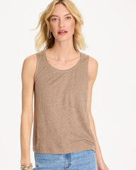 Chico's | Linen Tank/ Topaz Smoke